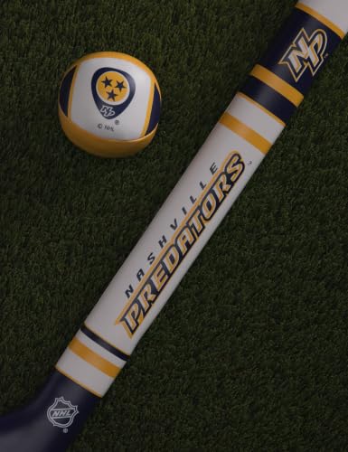 Image of Franklin Sports NHL Team Mini Soft Hockey Stick Set - NHL Team Soft Foam Mini Hockey Stick and Ball - Great Toy for Kids