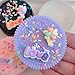 Gytera Sticky Cookie Squishies Fidget Toys Adults, Squeeze Toys Sensory Toys for Kids with Autism, Stress Balls for Adults Fidgets Birthday Gifts Party Favors for Kids(3 Pack Pink Black Purple)