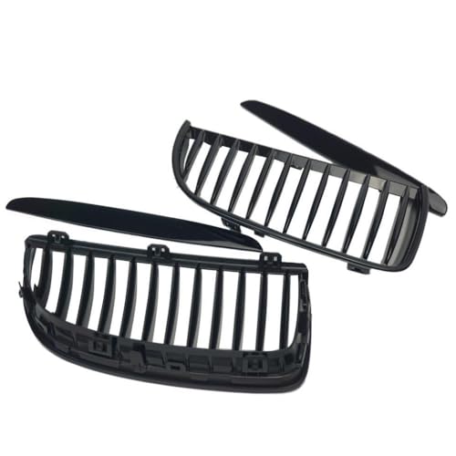 Rejilla de riñón en negro brillo premium para capó de Serie 3 E90 y E91 4