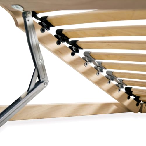 Beds & Accessories Lattenroste ohne Matratze 2-teilig mit 28 Latten 90x200 cm Möbel – Bild 6