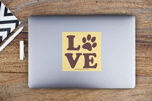 Love Paw Dog Cat Adopt Rescue Magnetic Large Magnetic Bumper Sticker Decal for Cars Fridge Magnet 4.25-by-4.25 Inches image 4