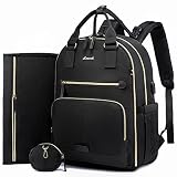 LOVEVOOK Diaper Bag Backpack, Diaper Backpack with Portable Changing Pad & Pacifier Case,Multipurpos