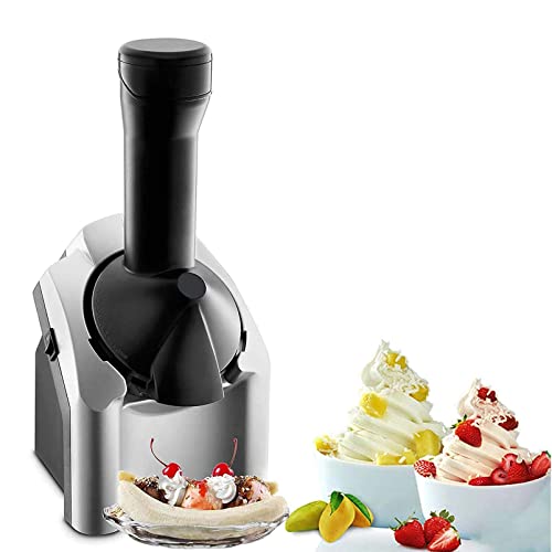ZIAMOO Professionelle Eiscreme-Maschine, 200 W Automatische Gefrorene Frucht-Eismaschine für den Heimgebrauch DIY-Frucht… – Bild 5
