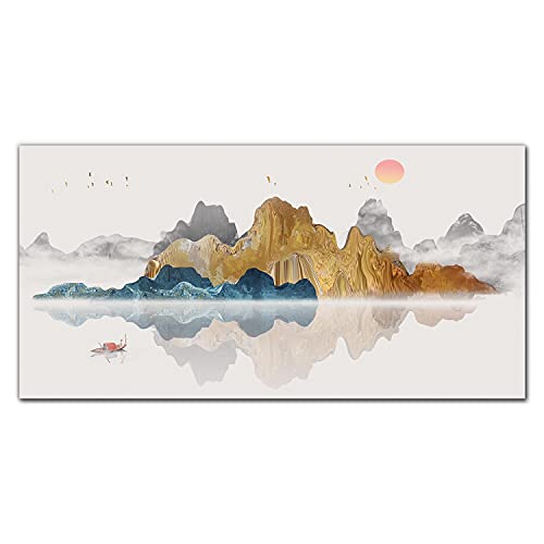 Impression sur verre trempé paysage de montagne 100x50