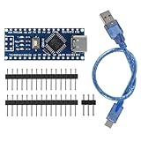 ❃❃ Le Nano utilise les puces ATmega328P et CH340 (port USB C) ; il est conçu pour les débutants qui souhaitent commencer avec les microcontrôleurs. Cette planche est particulièrement adaptée aux planches d'expérimentation et facilite la manipulation des connexions.