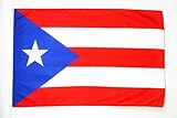 Material : Poliester ligero AZ FLAG Bandera de Puerto Rico 150x90cm - Bandera PUERTORRIQUEÑA 90 x 150 cm poliéster Ligero
