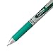 Pentel EnerGel RTX Retractable Liquid Gel Pen, (0.7mm), Medium Line, Metal Tip, Green Ink, Pack of 2 (BL77BP2D)