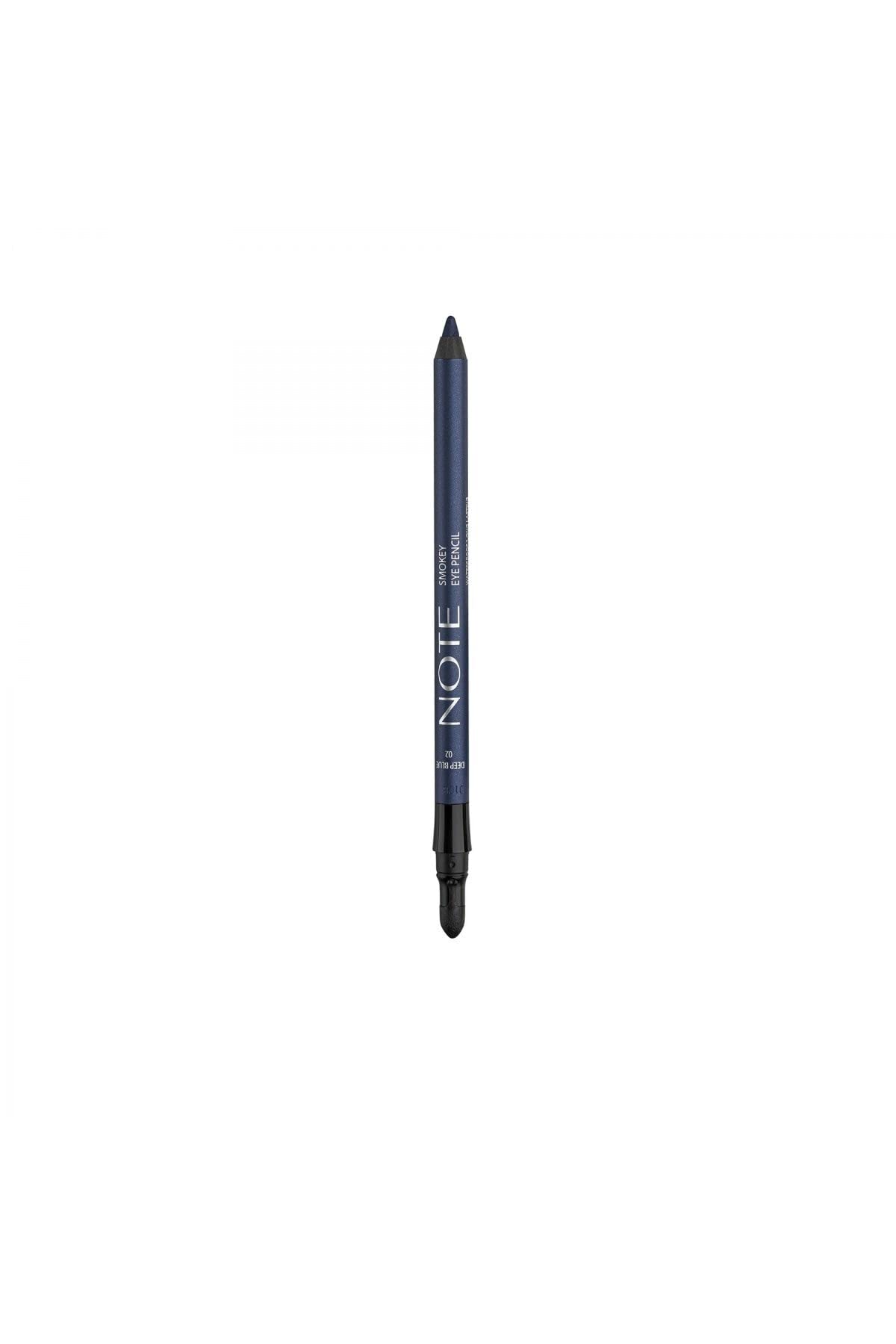 Note Cosmetics Smokey Eye Waterproof Aplikatörlü Göz Kalemi 02 Deep Blue - Lacivert