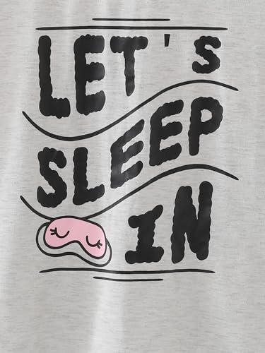 Image of VENTELAN Pajama Set For Women Cute PJS Summer Short Sleeve Shorts Sleepwear