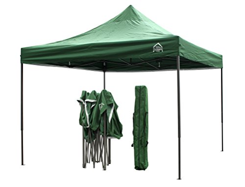 All Seasons Gazebos 2.5 x 2.5m Heavy Duty, Fully Waterproof Pop up Gazebo (Green)
