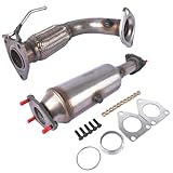 Front Flex Pipe & Catalytic Converter 16299 52349 Replacement for Honda Accord 2.4L 2003 2004 2005 2006 2007 AKWH