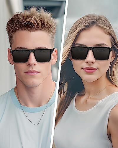 TERAISE Fit Over Glasses Sunglasses,Myopic Polarized Sunglasses Womens Mens Driving Fishing Travel Gifts3