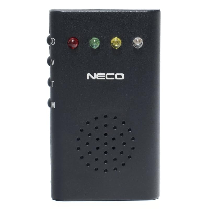 NECO Zestaw Elektronicznych Sygnalizatorów Brań 2+1 – Wędkarskie Alarmy Brania z Centralką do łowienia karpi, Regulacja Czułości i Głośności, Wodoszczelność, Zasięg 300m (E102)