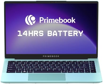 Primebook 2 Pro 2025 (New Launch) | 8GB RAM, 128GB UFS Storage | 14.1-Inch FHD IPS Display | 14 Hours Battery | MediaTek Helio G99 | Android 15 (PrimeOS 3.0) | Backlit Keyboard | in-Built AI (Aqua)