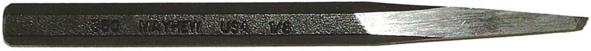 Mayhew Tools Pro 10600 1/8-Inch Reg Diamond Point Chisel, multi