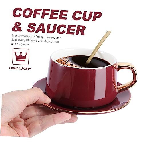Cabilock Conjunto De 4 Peças bandeja de lápis xícaras de café expresso xícara de café expresso canec