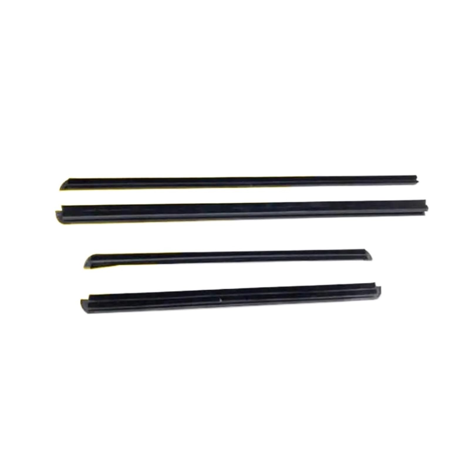 4PCS Outer Belt Weather-Strip Weatherstrip Window Moulding Trim Compatible with Mazda 3 2004-2009