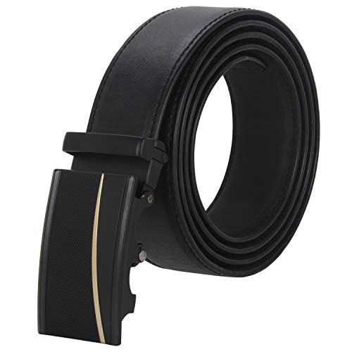 Image of Labnoft Men's PU Leather Auto Lock Belt