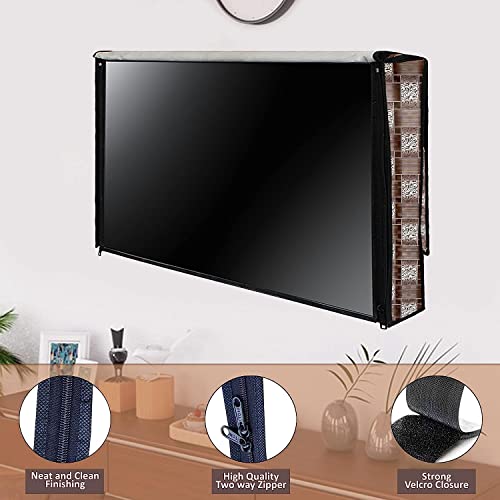 Image of LED TV Cover for Samsung 32 inches LED TVs (All Models) - Dustproof Television Cover Protector for 32 Inch LCD, LED, Plasma TelevisionCLED3-P03-32