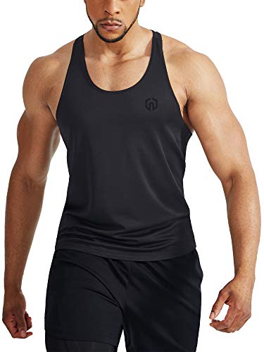 NELEUS Men's Workout Running Tank Top Sleeveless Gym Athletic Shirts