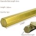 Brass Hexagon Bar, Rods Sticks, H59 Brass Hexagon Bar Rods Sticks Solid Hexagonal Model Cu Making Industry Metal Material Mould Hex DIY Length500mm(6mm)