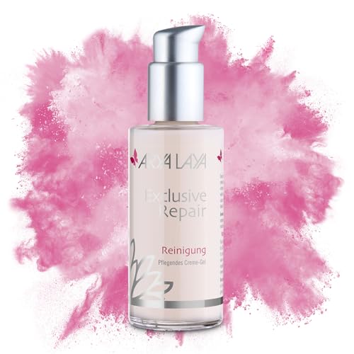 ARYA LAYA Exclusive Repair Reinigung, 100 ml: sanftes Creme-Gel, rückfettend & klärend, Anti-Aging Pflege, reinigt porentief – auch als Make-up-Entferner