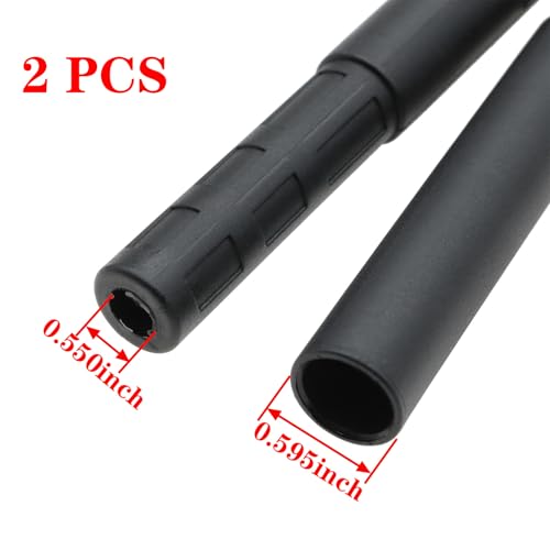 safycaby 2PCS 0.55 Inch Golf Club Extender Graphite Shaft Extension for Putter Iron and Golf Club Body - Thumbnail 3