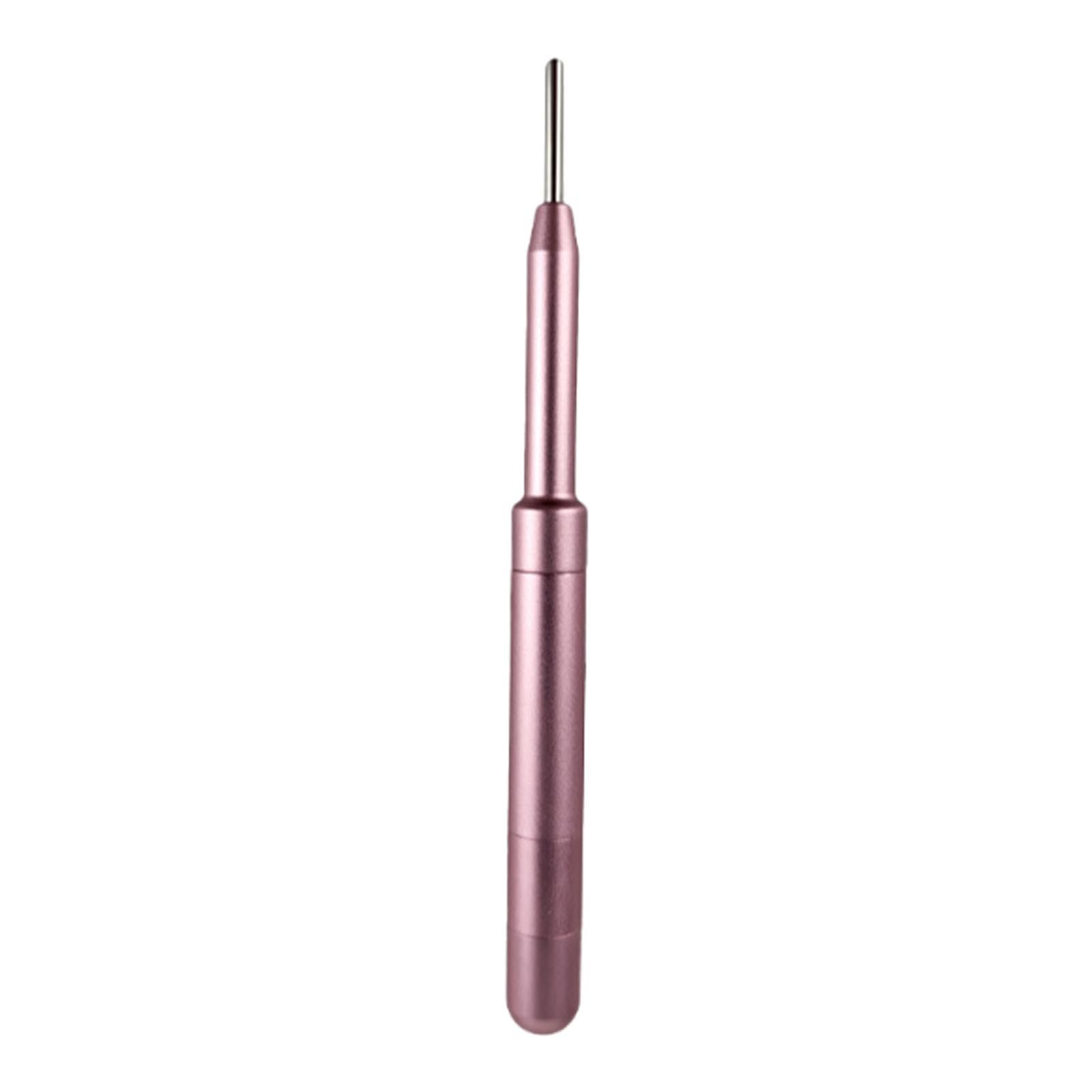 Sharplace Gesichtsreflexzonenmassage-Massagegerät, Punktmassagestift aus Metall, Mini, leichter Gesichtsakupunkturstift für Kopf, Mund, Hand und Bein