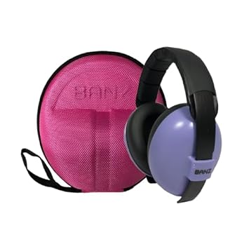 BANZ BabyBanz Earmuffs Infant Hearing ProtectionAges 0-2+ YearsThe Best Earmuffs for Babies & ToddlersIndustry Leading Noise Reduction RatingSoft & ComfortableBaby Ear Protection INCLUDES CASE