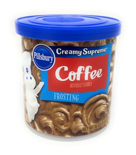 Pillsbury Creamy Supreme Coffee Frosting 453g (Pack of 2)