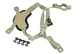 ATAIRSOFT Helmet General Suspension Lanyard with 4 Points Chin Strap with Bolts and Screws For Fast ACH MICH IBH Helmet DE