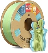 OVERTURE Matte PLA Filament 1.75mm,PLA Matte Filament 1.75mm,1kg Spool (2.2lbs),Dimensional Accur...
