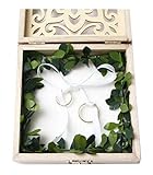 ring box holz selber machen Maße Breite/Länge ca. 13 cm x 13 cm Höhe ca. 4 cm Material: Holz