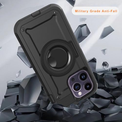 Coque de protection premium magnétique bleu pour iPhone 14 Pro
