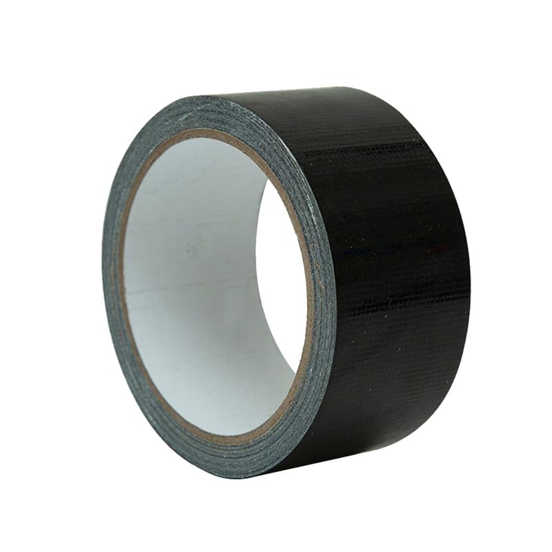 Vokenforu 10M*5CM Black Cloth Bookbinding Repair Tape Carpet Edging Tape Waterproof Book Binding Tape for Repair/Reinforce/Protect/Cover