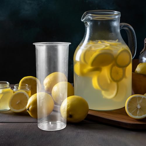 Image of Juice Jar with Acrylic Fruit Infuser and Ice Core 9-Inch Beverage Dispenser for Home Party and Commercial Use