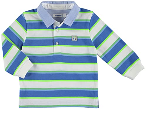 Mayoral Baby Polo à manches longues aux couleurs vives rayées Cover