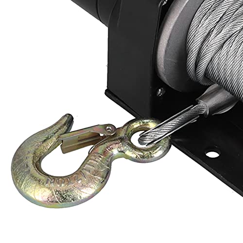 Winch Eléctrico 12V 2000LB Motor 1.2KW Para Vehículos miniatura 4