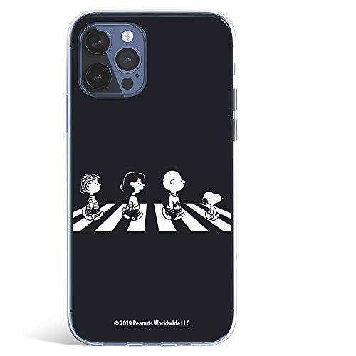 Coque pour iPhone 13 Pro Max officielle Peanuts Personnages Beatles – Snoopy - Les Beatles, Paul McCartney, John Lennon, RIngo Starr, George Harrison Coque pour iPhone 13 Pro Max officielle Peanuts Personnages Beatles - Snoopy