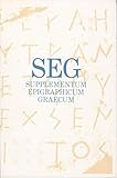 Supplementum Epigraphicum Graecum, Volume LII (2002)