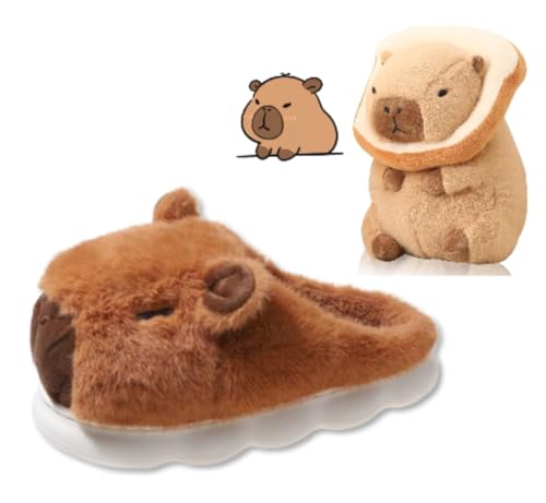 Cute Capybara Slippers with 9