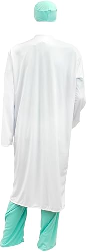 Miniatura 6 de Disfraz de Dashing Doctor de Halloween para adultos, disfraz divertido para hombre