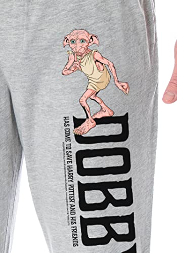 INTIMO Harry Potter Men's Dobby The Elf Come To Save Harry And Friends Loungewear Sleep Pajama Pants3