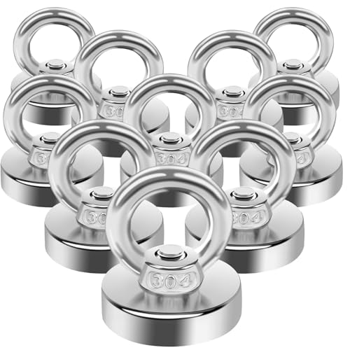 MIN CI Neodym Magnete Extra Stark 16kg（35lbs）, 20mm...