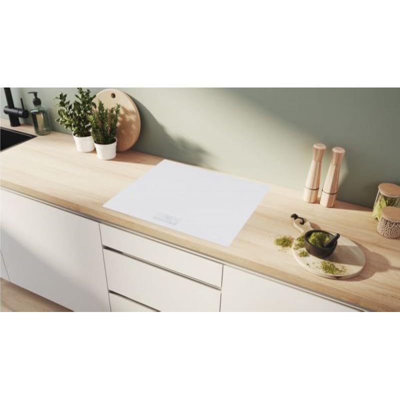 Bosch Table à induction 60 cm Série 4 Fonction Sprint Blanc PID612BB1E
