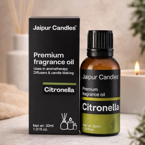 Image of Fragrance Oil | 30 ml | Aroma Oil for Home Fragrance | Best for Aromatherapy | Use in Diffusers, Candles, Air Fresheners (30ML, Citronella)