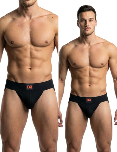Image of DAMENSCH Activewear Supporter for Gym, Premium Microfiber Blend for Men Workout, Quick Dry, Moisture Wicking Supporter for Cricket, Gym, Running, Sports Underwear for Men