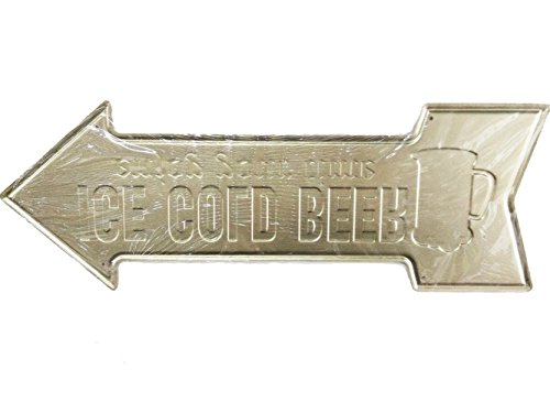 Cartelli in latta, stile vintage, a forma di