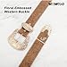 WOWOGO Floral Print Western Belts for Women Cowgirl Cowboy Country Leather Belt Fashion Vintage Belt for Jeans
