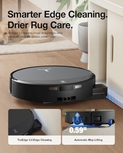 Image of ECOVACS DEEBOT X11S OMNICYCLONE Robot Vacuum & Mop, 30000Pa Blast Suction | rueEdge Instant Self-Washing Roller, Bagless Station, 3-Min PowerBoost Charging, ZeroTangle, AI Obstacle Avoidance, YIKO